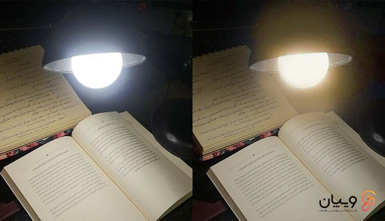 نور مناسب برای مطالعه